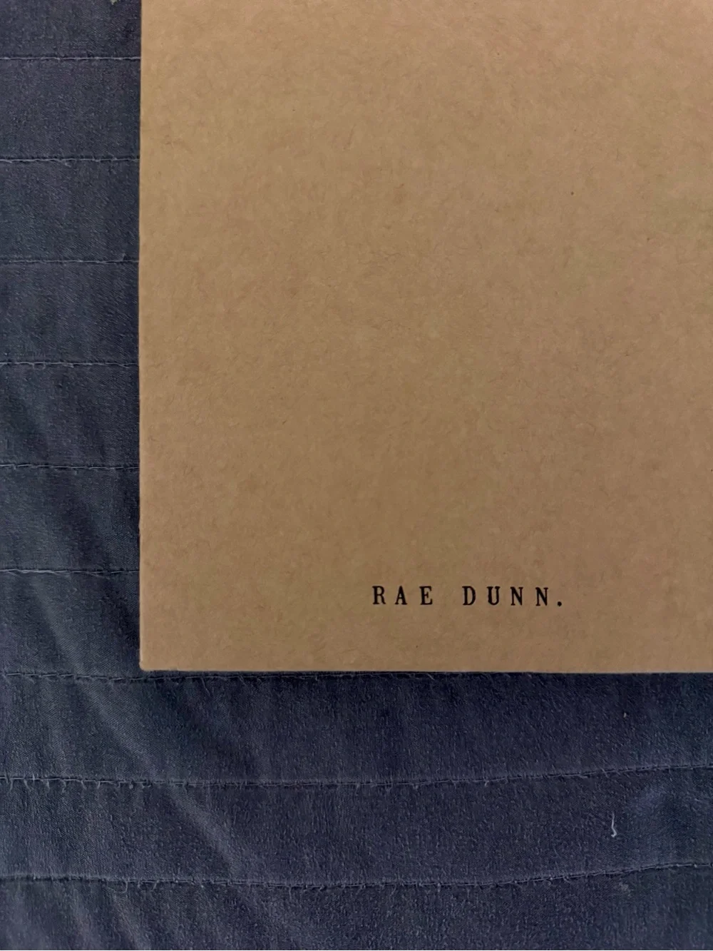 Rae Dunn Notebook - Travel